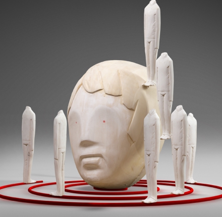 Wood carver Lardschneider Ivan